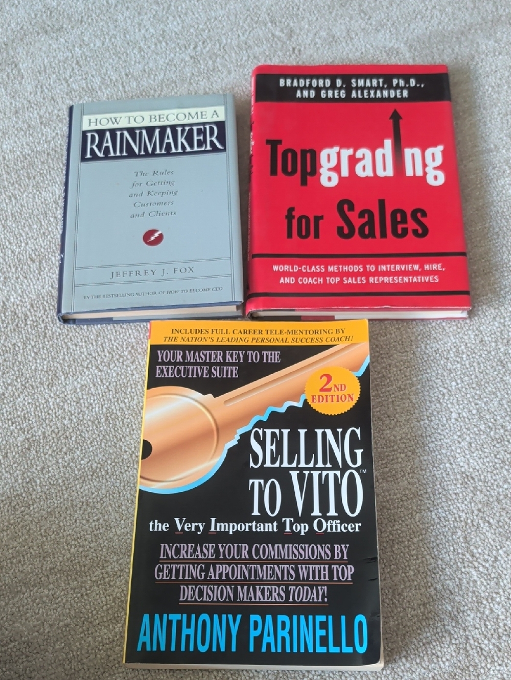 3 Sales Business Books